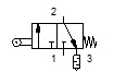 3-2 way valve