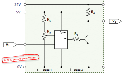 El transistor como interruptor electrónico - ejercicio