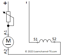 Series DC Wound motor Circuit Diagram