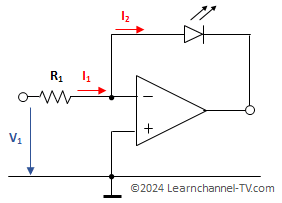 Voltage to Current Converter using Op-Amplifier