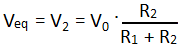 Thévenin's calculation 1