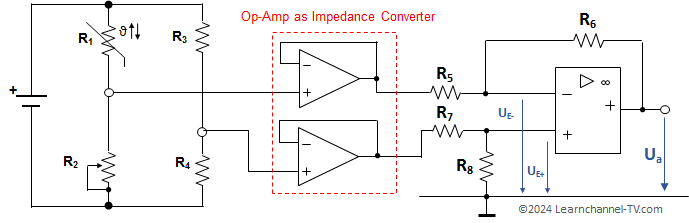 Exercises Op-Amp as Impedance Converter solution